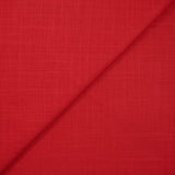 Lin coton fin rouge