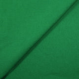 Lin et coton uni vert prairie