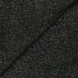 Maille bisous irisée vert fond noir