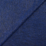 Maille chinée irisée Mindy fond bleu roi