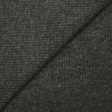 Maille côtelée grattée chinée Jeny anthracite