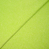Maille de polyester chinée et mouchetée vert chartreuse