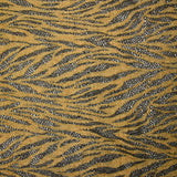 Maille dentelle ajourée feuillage jaune fond noir