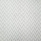 Maille dentelle brodée nuage blanc
