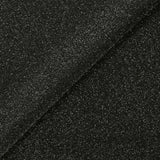 Maille fine Lurex argent fond noir