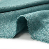 Maille iris lurex turquoise melting