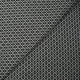 Maille Milano polyviscose Lurex émeraude royale gris