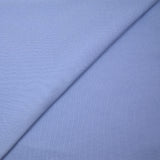 Maille polo coton bleu bleuet