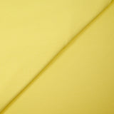 Maille polo coton jaune mimosa