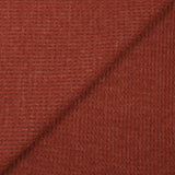 Maille texturée grattée Ori rouge rouille