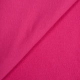 Molleton de coton french terry fuchsia