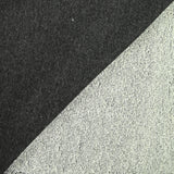 Molleton polycoton french terry gris