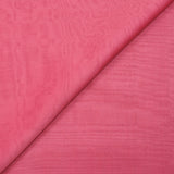 Mousseline 100% soie unie framboise changeant fuchsia