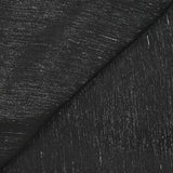 Mousseline crinkle lurex noir