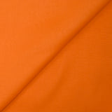 Mousseline de 100% soie unie mandarine
