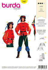 Patron n ° 7467: Lansquenet