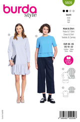 Patron Burda n°5609 : Robe & T-shirt
