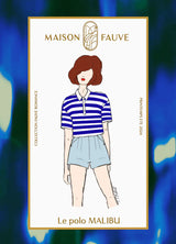 Patron de couture polo MALIBU
