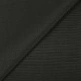 Polycoton satiné noir
