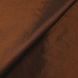 Polyester brillant Margot marron écureuil