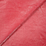 Polyester froissé Romane rouge cramoisi