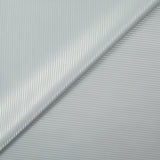 Polyester tissé-teint rayé gris bleuté