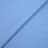 Popeline de coton bleu