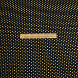 Cachemire printed cotton poplin with dot a dot midnight blue background