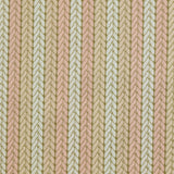 Popeline de coton imprimée rayures en tresses beige