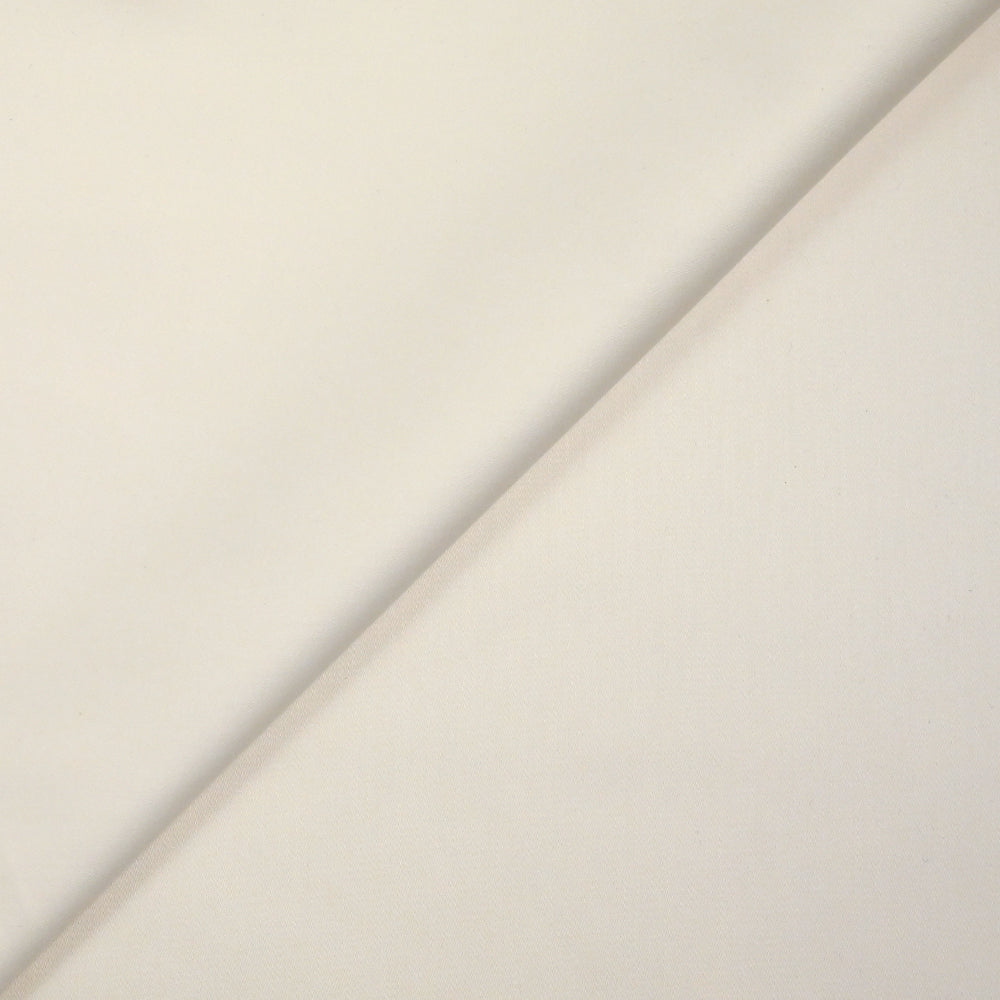 Coupon De Tissu Coton 110 X 150 Cm - Motif Rayures Gris Et Beige - Neuf