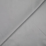 Popeline de coton satinée gris