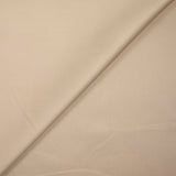 Popeline de coton satinée sable