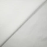 Popeline de polycoton toucher peau de pêche blanc