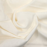 Lin viscose uni blanc cassé