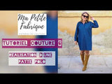 Sewing pattern Shirt and Constance Home Dress