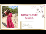 Patron de couture robe LIA