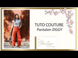 Pantalones ziggy costura