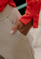 Couture pattern reef pants