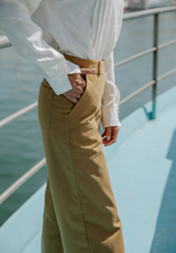 Couture pattern reef pants