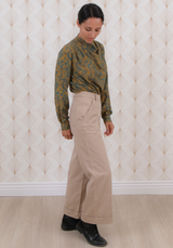 Couture pattern reef pants