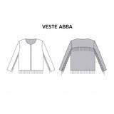 Patron de couture veste ABBA
