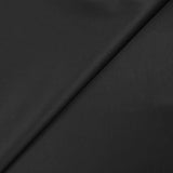 Satin de coton élasthanne noir