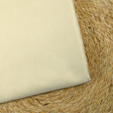 Satin de coton lourd ivoire