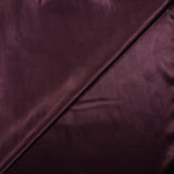 Satin de polyester fin aubergine