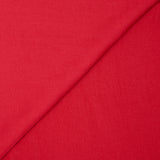 Satin de polyester rouge cerise