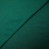Satin polyviscose vert bouteille