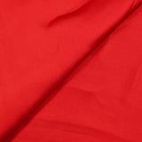 Satin viscose rouge