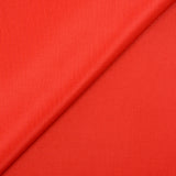 Sergé satiné imperméable polyester rouge