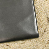 Simili cuir Lorenzo argent foncé