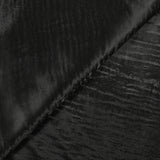 Suédine jersey animal fond noir